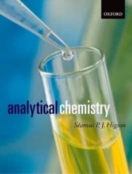 Image of Analytical Chemistry by Samus P J Higson Paperback