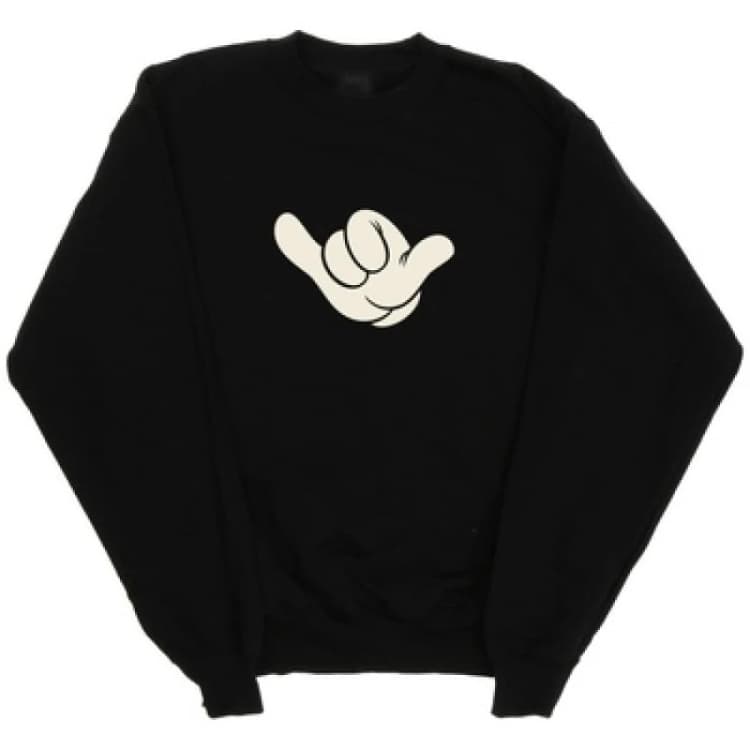 Image of Disney Mickey Mouse Skate Sweatshirt Black male