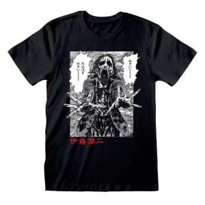 Image of Junji-Ito - Ghoul Unisex Large T-Shirt - Black