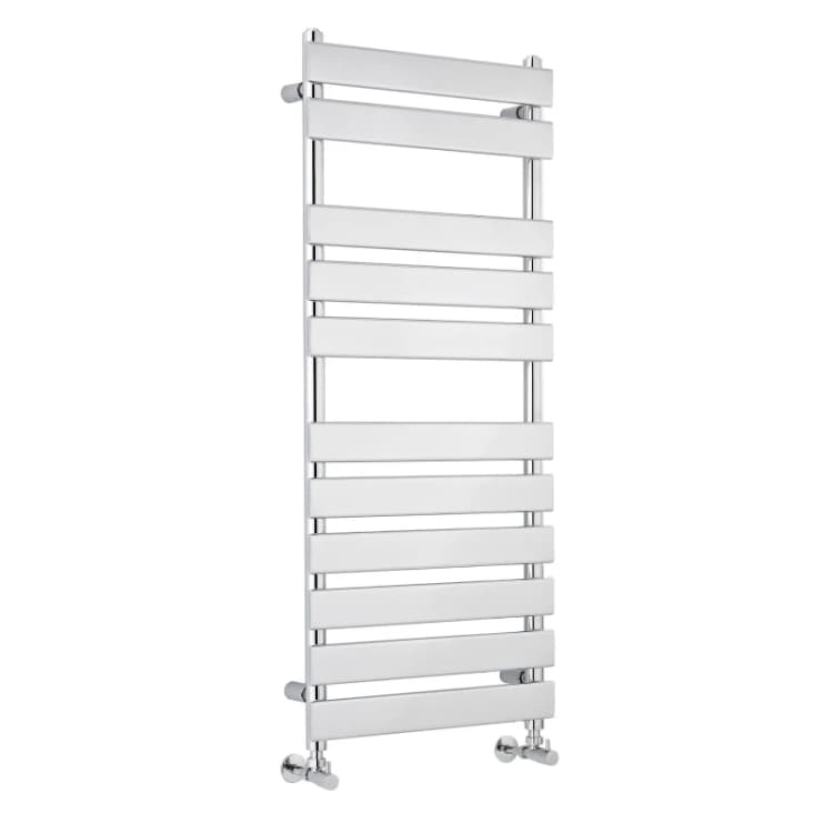 Image of Balterley with 11 Flat Panels 1058 BTU Chrome 1200mm x 500mm Silver