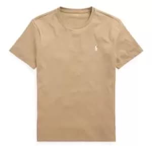 Image of Polo Ralph Lauren Custom T Shirt - Beige