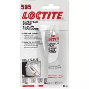 Image of 595 Clear Silicone Sealant - 40ML