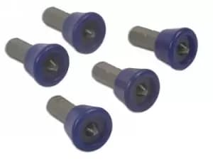 Image of Laser Tools 3694 Drywall Bit Set - 5pc Silicon Steel