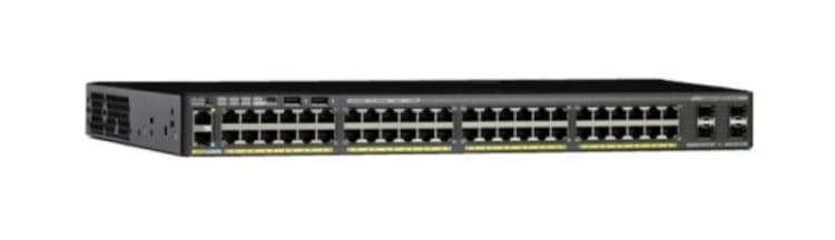 Image of Refurb/Cat 2960-X 48GigE 370W 4x1G SFP WS-C2960X48LPSL-RF