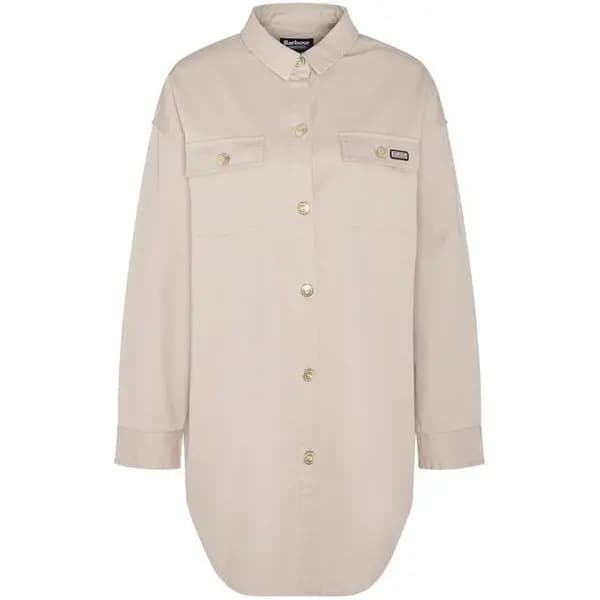 Image of Barbour International Morgan Overshirt - Nude 10