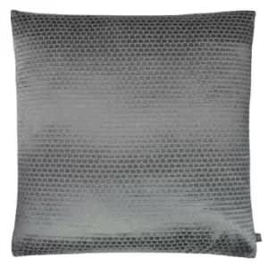Image of Prestigious Textiles Emboss Polyester Filled Cushion Cotton Sterling