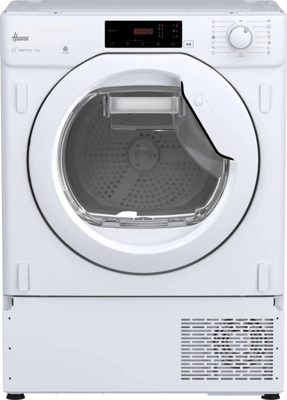 Image of Hoover H-DRY 300 BATD H7A1TE-80 WiFi Connected 7Kg Integrated Heat Pump Tumble Dryer - White - A+ Rated