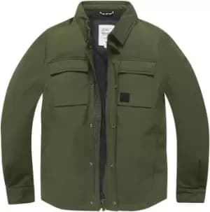 Image of Vintage Industries Wyatt Shirt-Jacket Between-seasons Jacket olive
