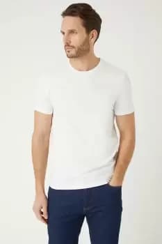 Image of White 3 Pack Crew Neck T-Shirts