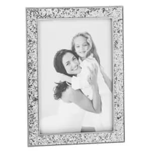 Image of Silver Glitter 4 x 6 Photo Frame