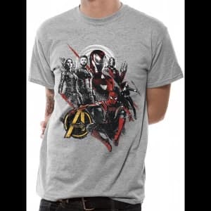 Image of The Avengers Infinity War - Good Mix Mens X-Large T-Shirt - Grey