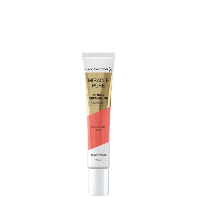 Image of Max Factor Miracle Pure Creme Blush 06 Soft Peach 15 ml
