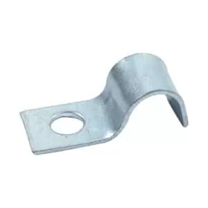 Image of 16MM (1-Pipe) Half Saddle Clamp Light Duty BZP