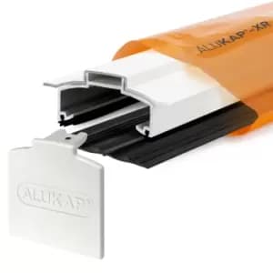 Image of Alukap-XR White Hip Bar 3.0m with 55mm Rafter Gasket