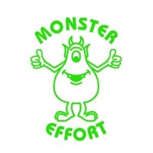 Image of Colop Motivational Stamp Monster Effort
