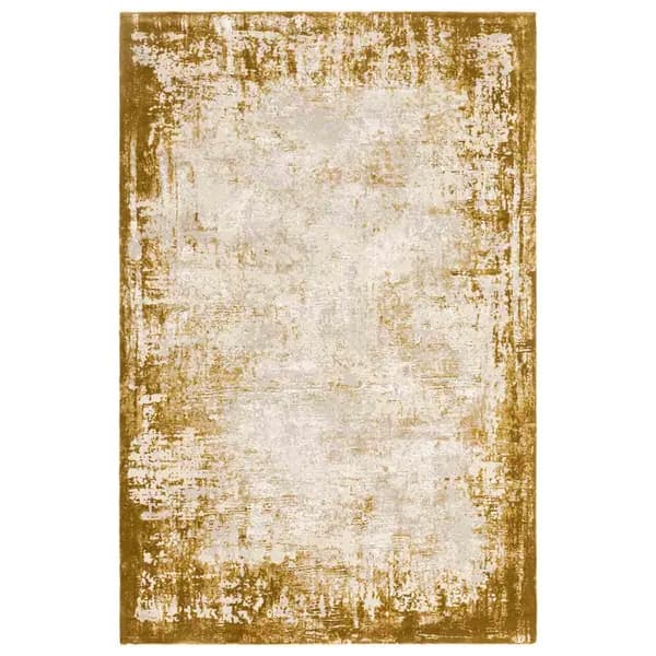 Image of Asiatic Kuza 200X290Cm Border Gold Rug KUZA2002900004