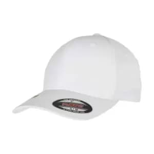 Image of Flexfit Recycled Polyester Baseball Cap (L-XL) (White)