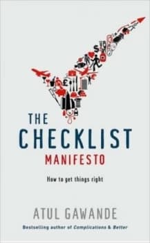 Image of The Checklist Manifesto by Atul Gawande Hardback