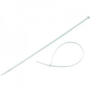 Image of Wickes Cable Ties - White 4.8 x 280mm Pack of 10