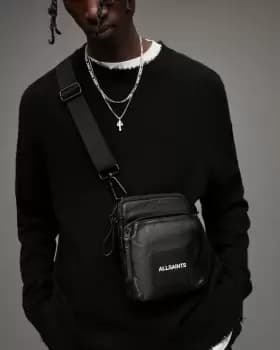 Image of AllSaints Falcon Crossbody Pouch Bag