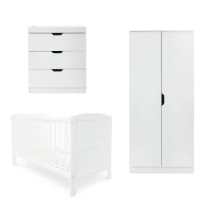 Image of Ickle Bubba Coleby Classic 3 Piece Furniture Set White