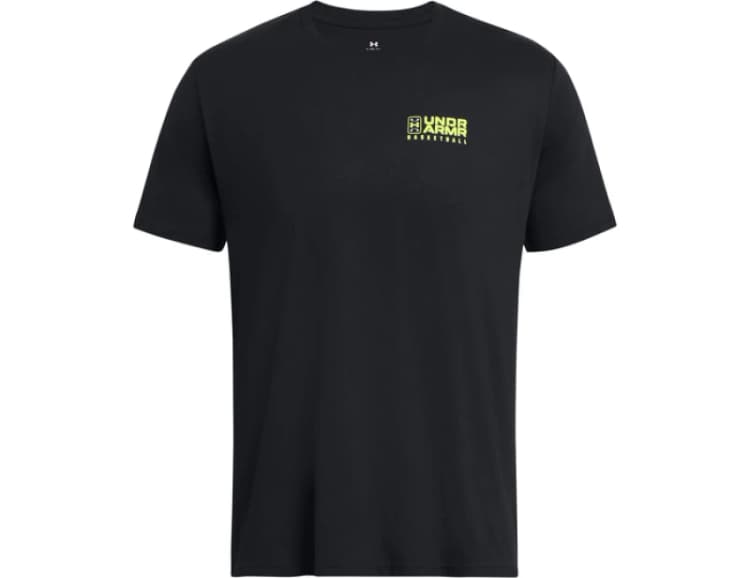 Image of Under Armour Bball Logo Court SS - Black S