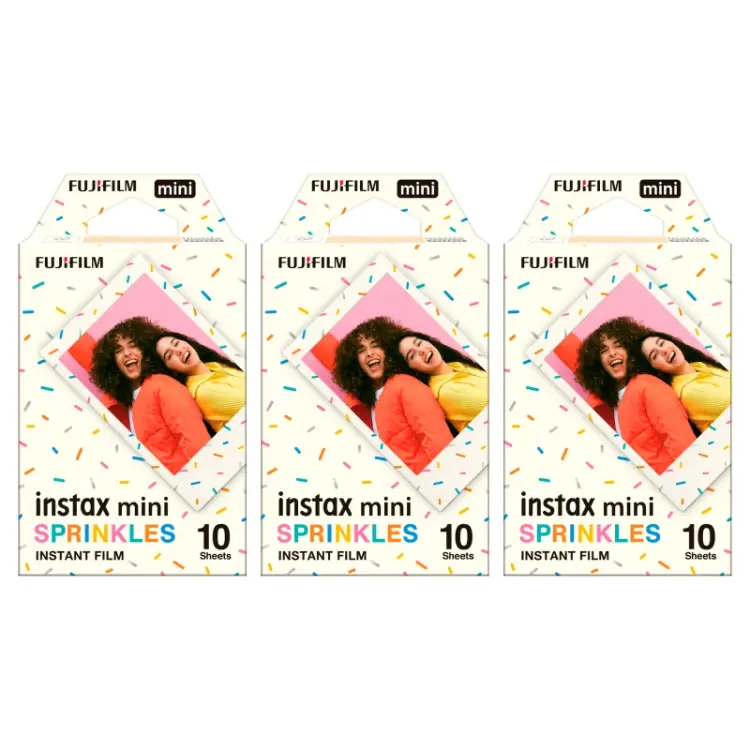 Image of Fujifilm Fujifilm Instax Mini Instant Photo Film - Mini Sprinkles (Pack of 30) 16838708x3