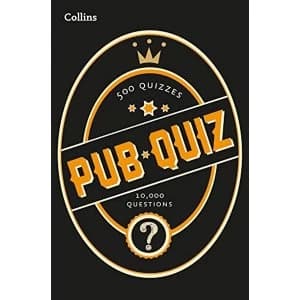 Image of Collins Pub Quiz 10,000 Easy, Medium and Difficult Questions Paperback / softback 2018
