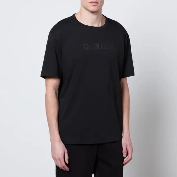 Image of Calvin Klein Intense Power Lounge Cotton-Jersey T-Shirt - L