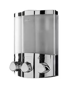 Image of Croydex Euro Dispenser Trio Chrome