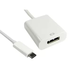 Image of TruConnect 16-1738 15cm USB Type C M Display Port F White