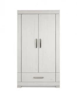 Image of Silver Cross Coastline Double Wardrobe, Grey