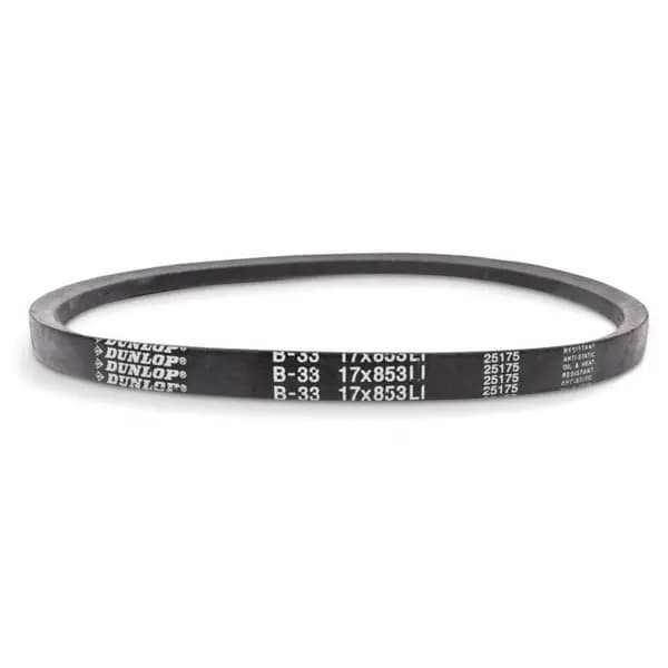 Image of Dunlop BTL SPA757 Standard Wrapped Wedge Belts - Section SPA (12.7XMM X 10MM) SPA757WHITEDUN