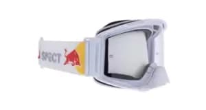 Image of Spect Red Bull Strive Mx Goggles White Clear Flash Clear S.0