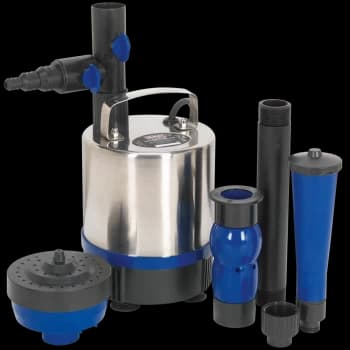 Image of Sealey WPP3600S Stainless Steel Submersible Pond Water Pump 240v
