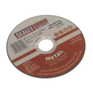 Image of Genuine SEALEY PTC/100CET Cutting Disc Ø100 x 1.2mm 16mm Bore