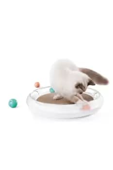Image of 4-in-1 Cat Scratcher - Brown - Plastic