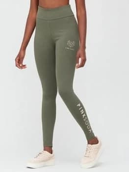 Image of Pink Soda Kane Lifestyle Legging - Khaki, Size 8, Women