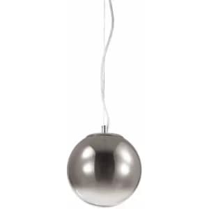 Image of Chrome Suspension MAPA FADE 1 bulb Width 105 Cm