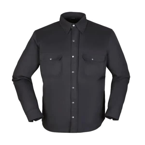 Image of Modeka Colden Motoshirt Black Size XL