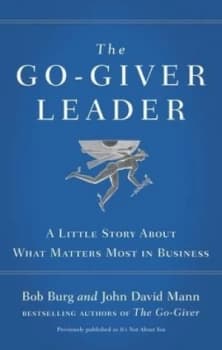 Image of The Go-Giver Leader by Bob Burg Paperback