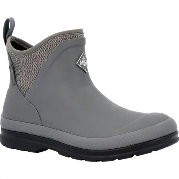 Image of Muck Boots Womens Original Ankle Neoprene Wellies Chelsea Boots - UK 3 Grey female GDE2502GRY3