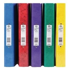 Image of Concord IXL A4 Assorted Ring Binder Pack of 10 462299