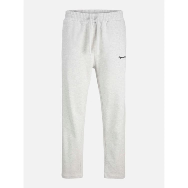 Image of Jack and Jones Norrebro Straight Leg Joggers Mens White Melange male 2XL