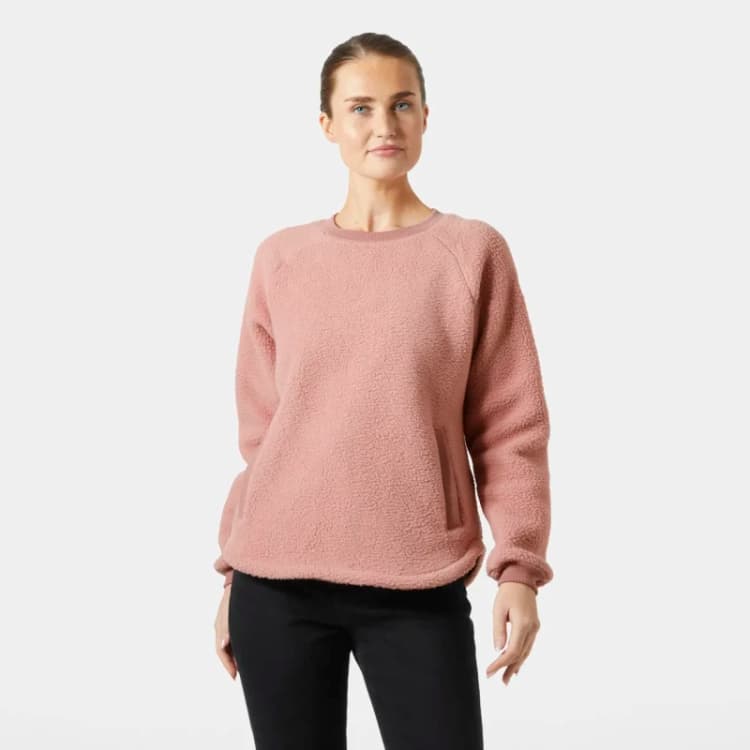 Image of Helly Hansen Sweatshirt woman Helly Hansen Escape Teddy Rose Female L