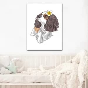 Image of 5565586544_70100 Multicolor Decorative Canvas Painting