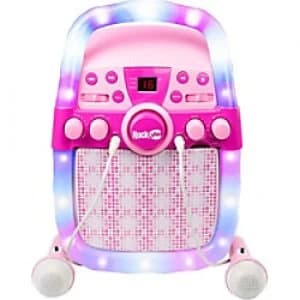 Image of PDT RockJam CD and BT Karaoke Mac Pink