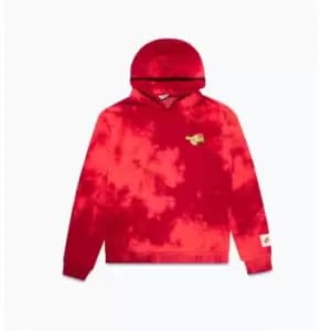 Image of Hype x Space Jam Retro Character Print Logo Adults Hoodie - Red