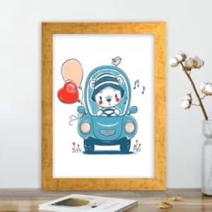 Image of AC701651740 Multicolor Decorative Framed MDF Painting