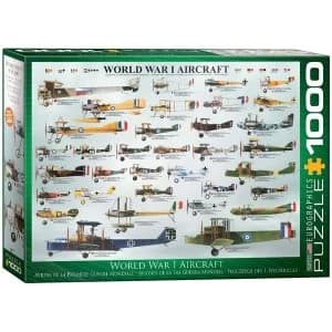 Image of World War I Aircraft Eurographic 1000 Piece Jigsaw Puzzle